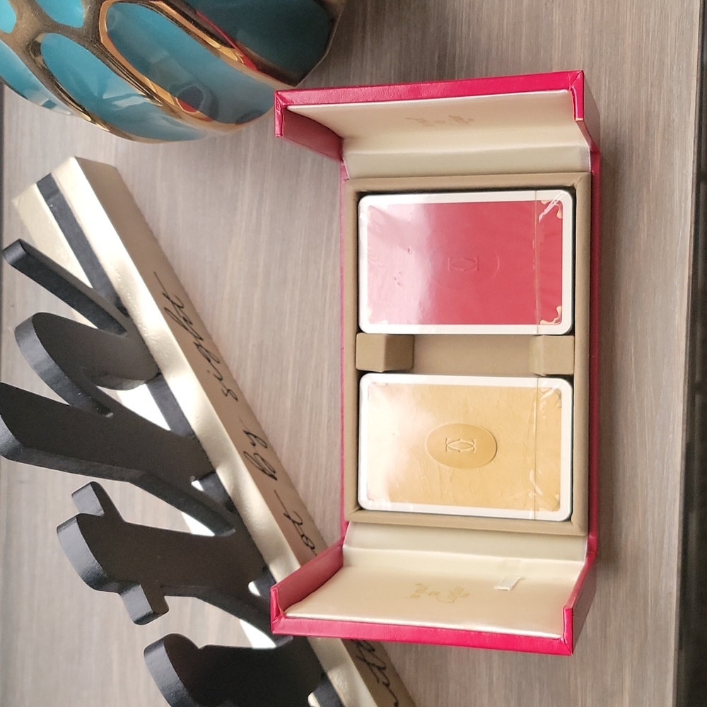 Cartier Vintage Playing Cards Flash Sale